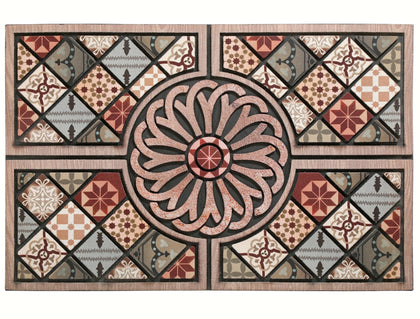 DWKKX durable front door mat 24x36 for high-traffic entrances with sturdy build.