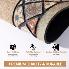 DWKKX weather-resistant entrance mat suits outdoor and indoor use