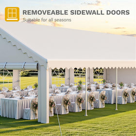 DWVO 160-gram PVC windows brighten interior and improve visibility.