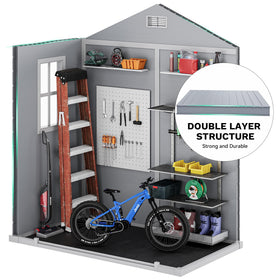 DWVO all-weather resin panels resist warping for long-lasting outdoor use.