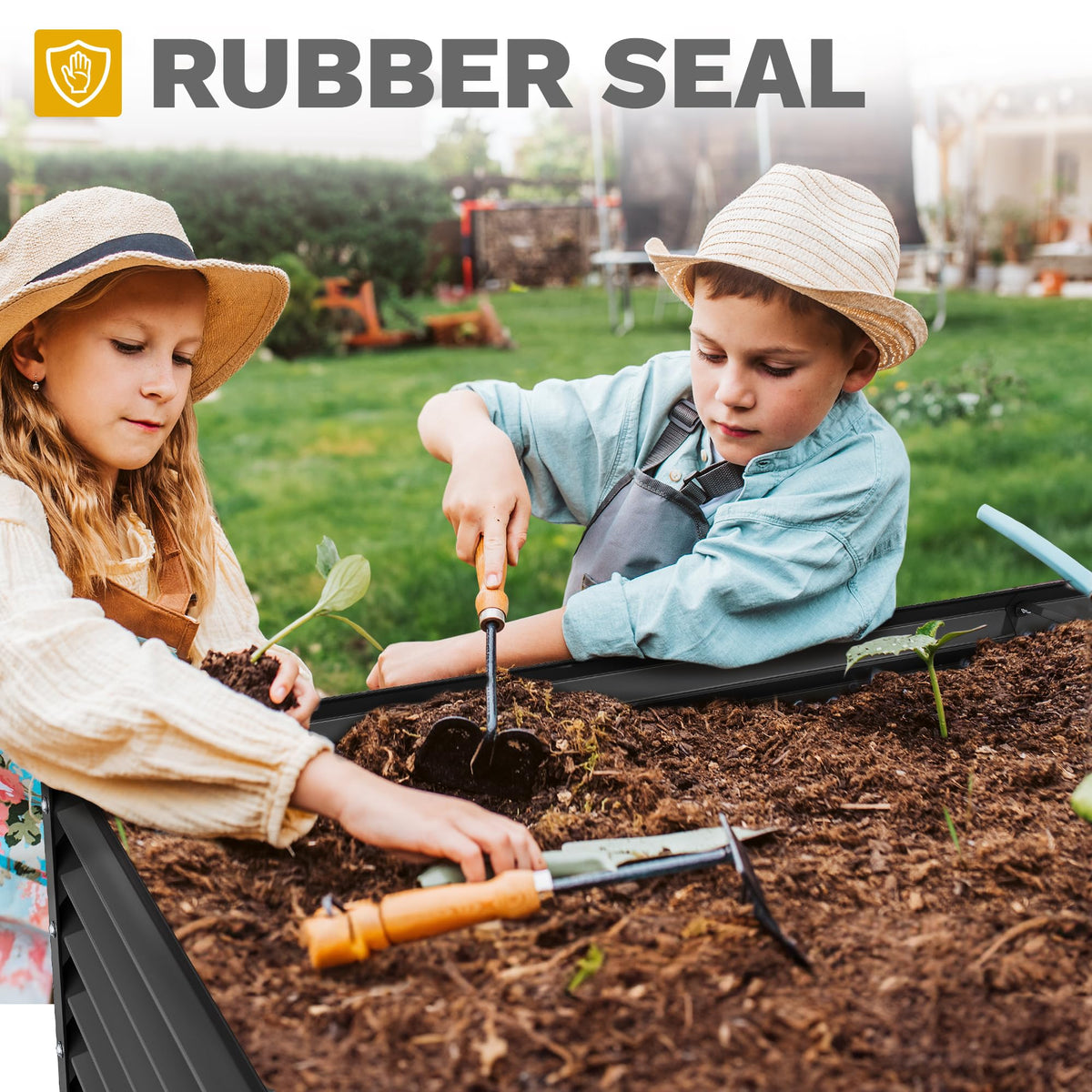 DWVO bottomless garden bed design for improved drainage and roots