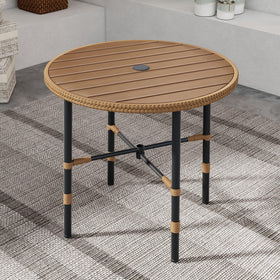 DWVO easy-setup patio table for quick outdoor meals.