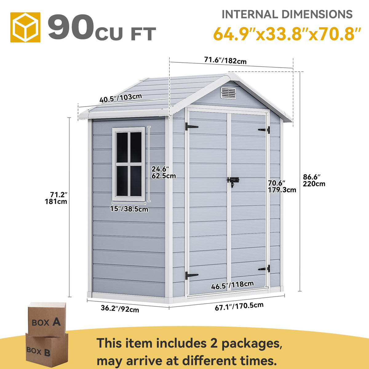 DWVO heavy-duty base keeps contents dry and stable on uneven ground.