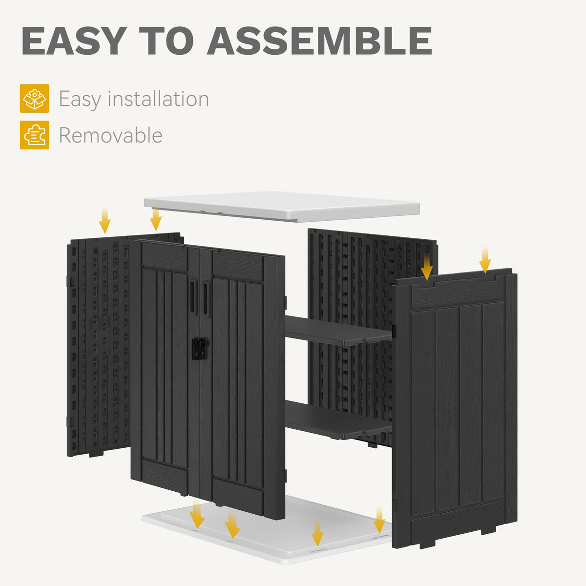 DWVO interior dimensions offer flexible storage for equipment and accessories.