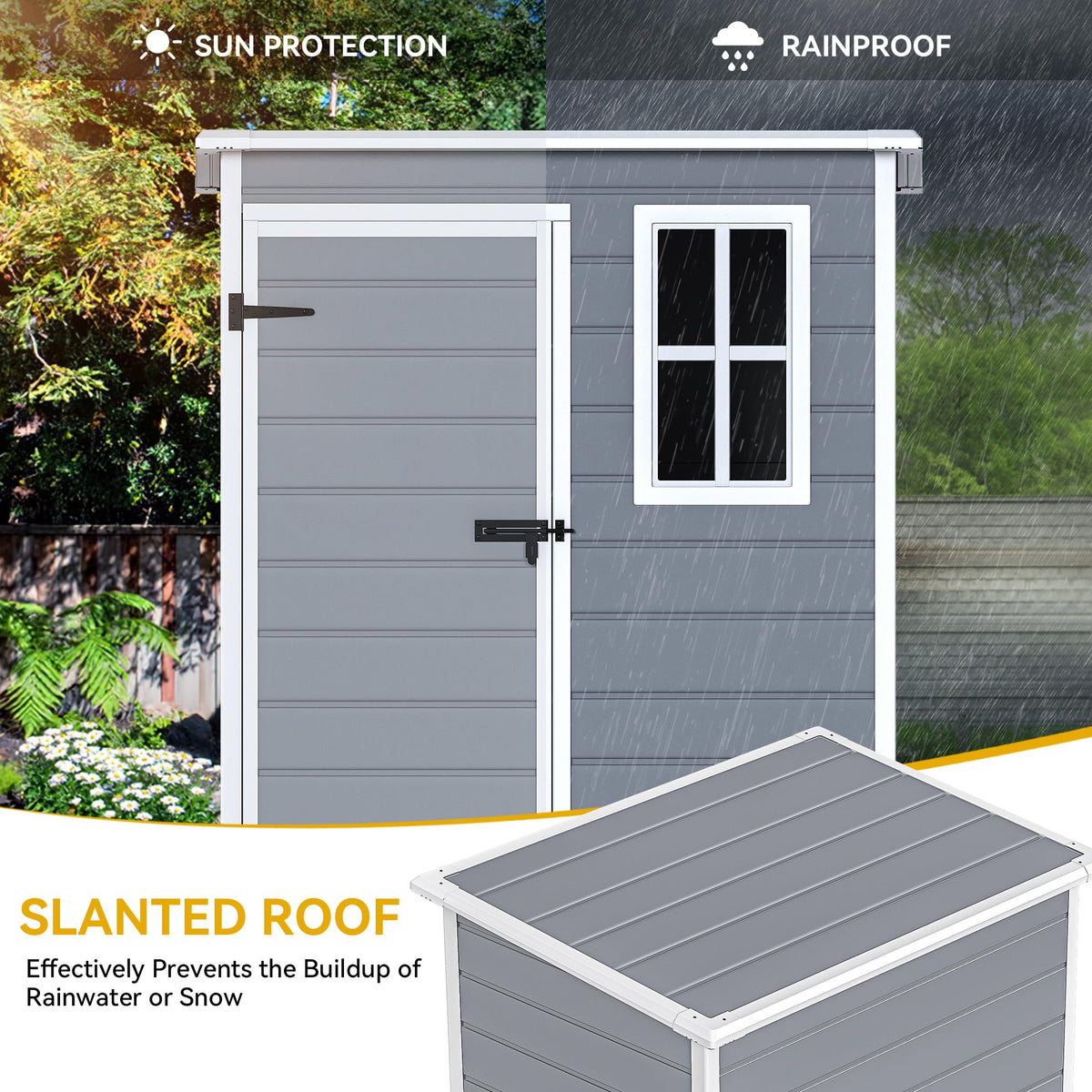DWVO resin panels close-up showing durability against weather.