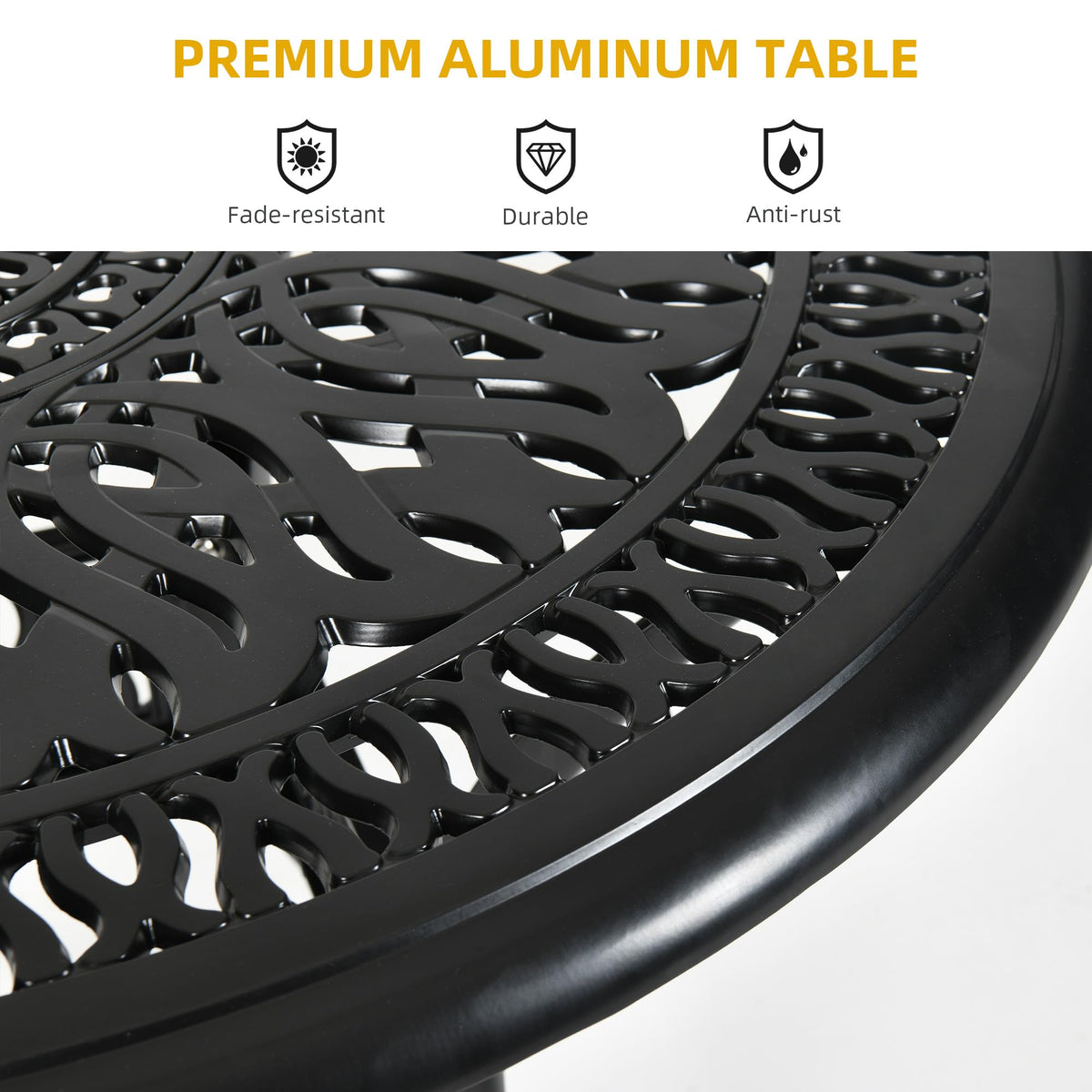 DWVO weather-resistant design withstands sun and rain for year-round use