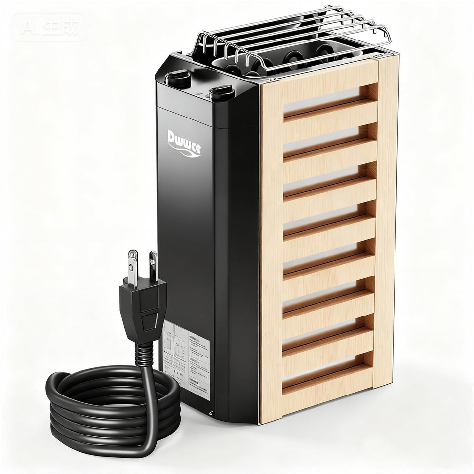 Dwwce sauna heater 110V with compact design for efficient small-space heating