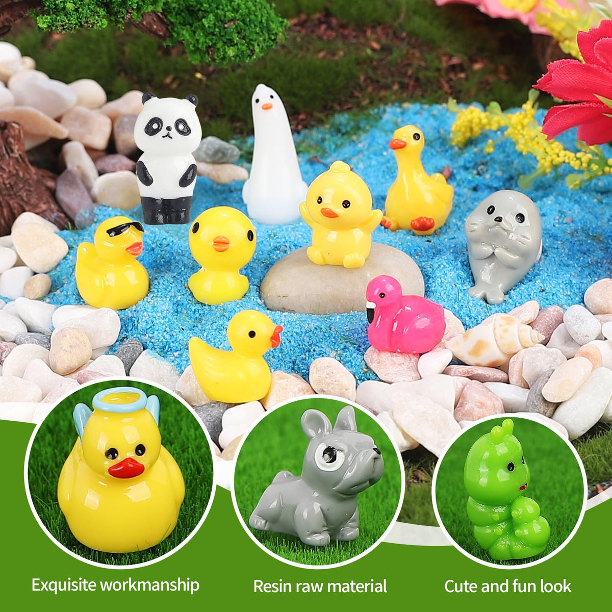 DWWPOO panda-figurine enhances storytelling dioramas and shelves