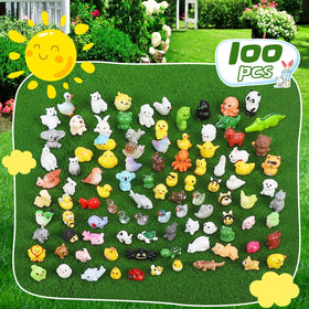 DWWPOO rabbit-figurine complements gardens with friendly, natural accents