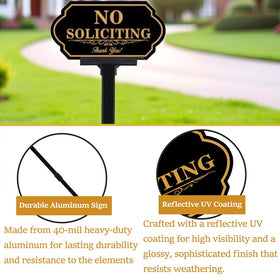 DXSIGN black background with golden lettering for a classy appearance