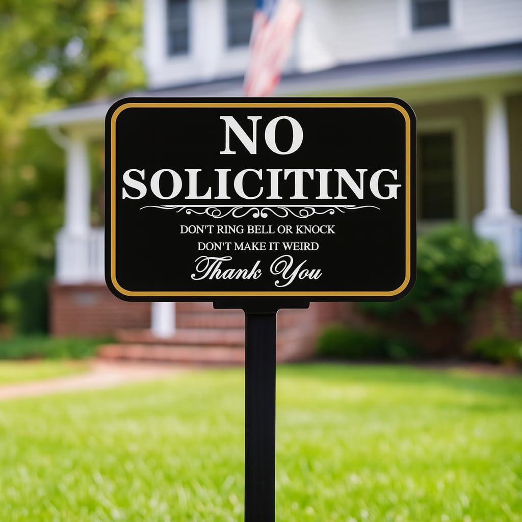 DXSIGN reflective surface ensures nighttime readability for passersby