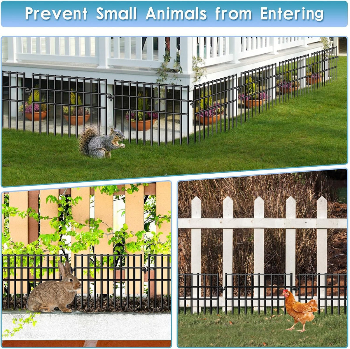 Dyemair 17-inch panel fence segment extends boundary coverage for larger yards.