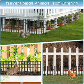 Dyemair 17-inch panel fence segment extends boundary coverage for larger yards.