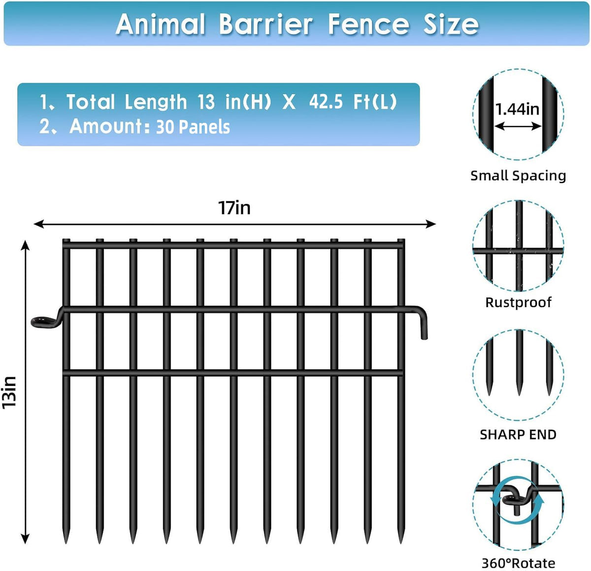 Dyemair no-dig border fence demonstrates quick, tool-free setup for a safer yard.