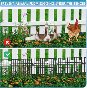 Dyemair rustproof metal wire fence resists rain and corrosion across seasons.