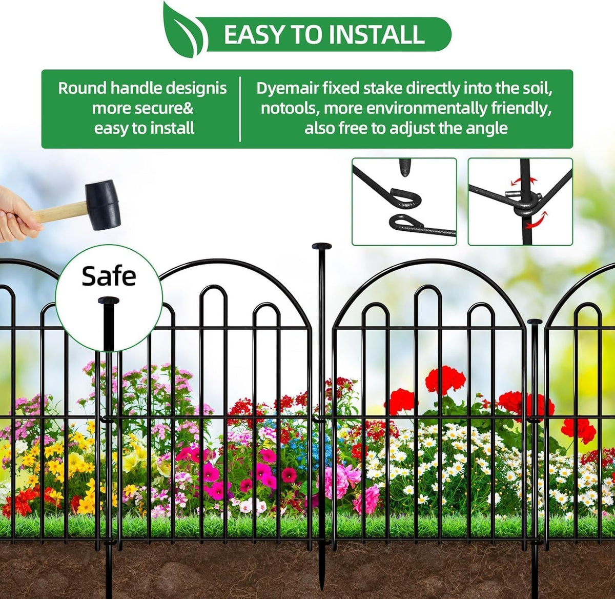 Dyemair rustproof welded fence shows durable, weather-ready fencing.