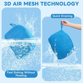 DYEENL breathable 3D air mesh keeps you cool and dry