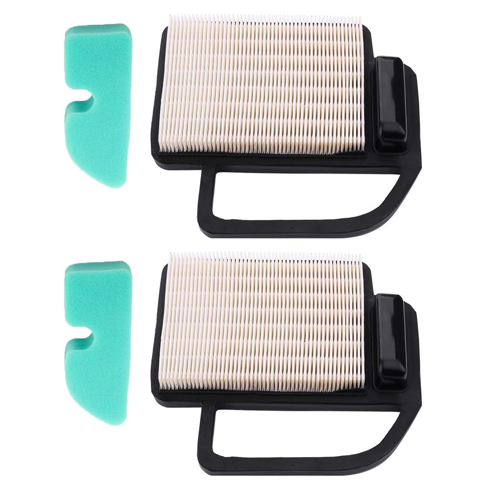 Dylawnio air filter 2-pack front view for Kohler Courage engines improves airflow filtration