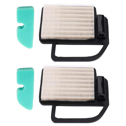 Dylawnio air filter 2-pack front view for Kohler Courage engines improves airflow filtration