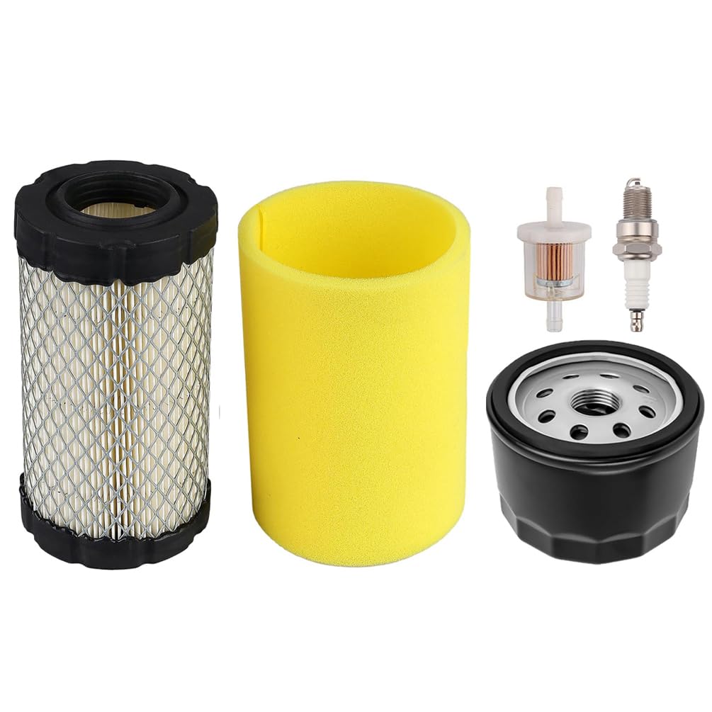 Dylawnio air filter with foam wrap, BS793569 compatible, boosts airflow for cleaner engine intake.