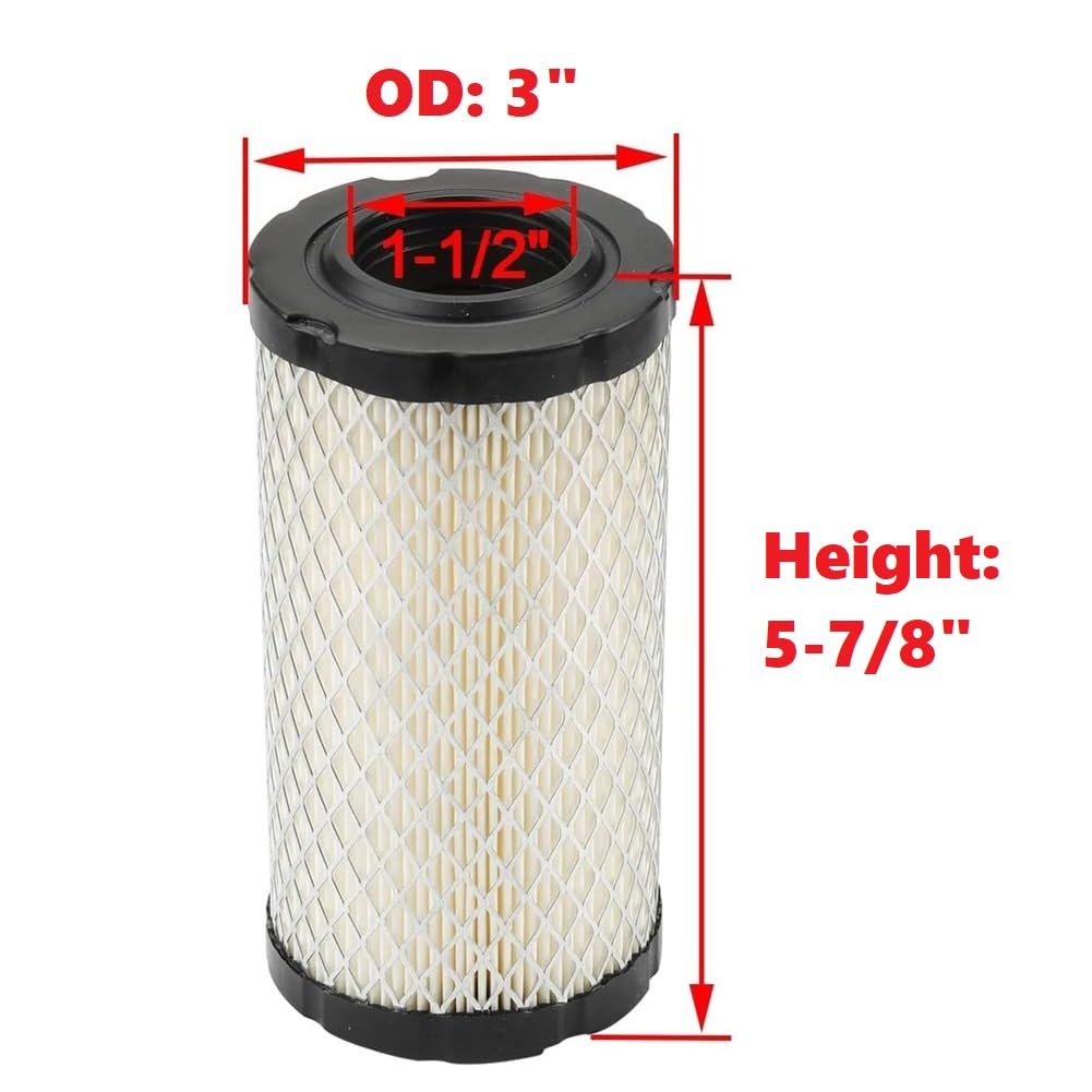 Dylawnio fuel filter helps protect carburetors from debris and contaminants.
