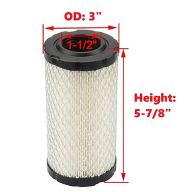 Dylawnio fuel filter helps protect carburetors from debris and contaminants.