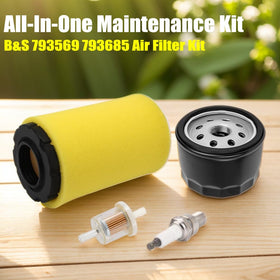 Dylawnio oil filter included in kit supports smoother engine maintenance.