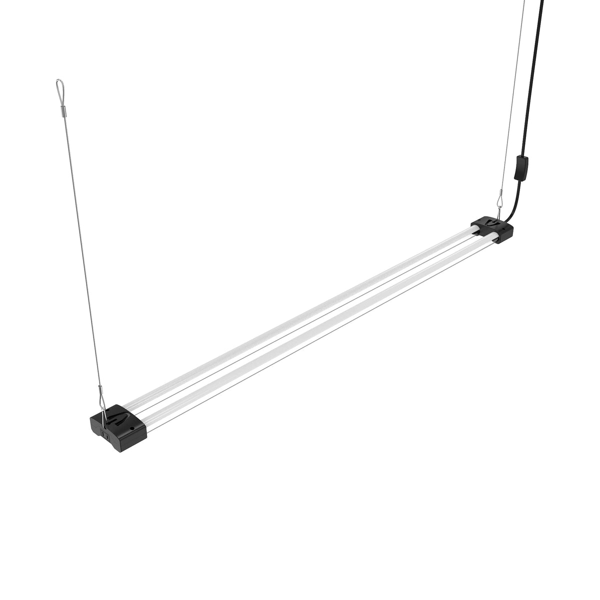 DYMOND BoostGro easy installation with included 2 ft hanging cable.