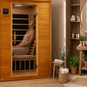 Compatible with traditional and infrared saunas for versatile setups