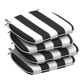 DYTXIII outdoor chair cushions 17x16 black for patio comfort and durability