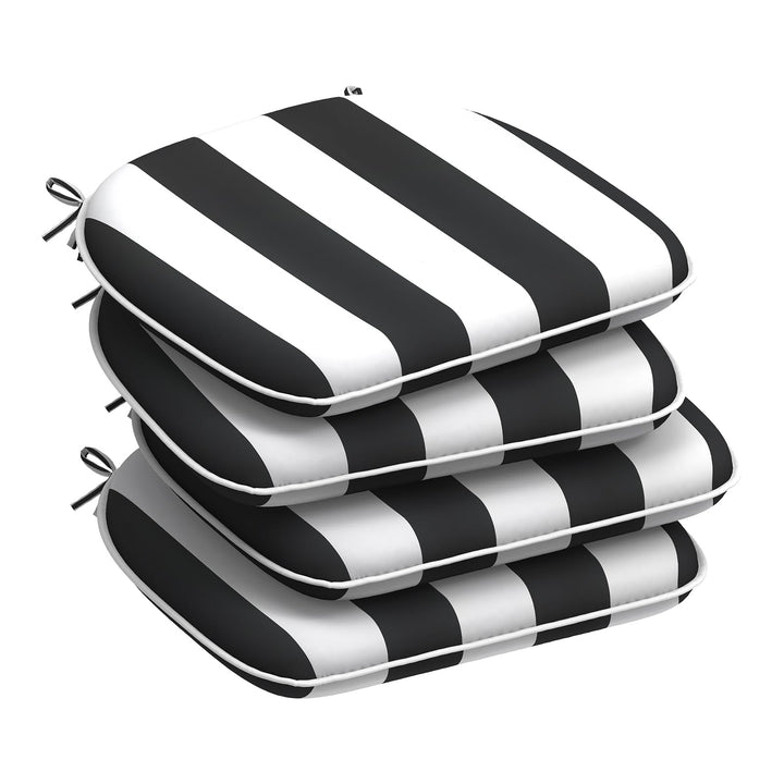 DYTXIII outdoor chair cushions 17x16 black for patio comfort and durability
