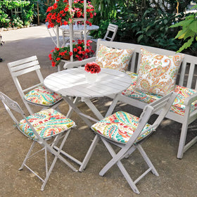 DYTXIII round-corner cushions fit a range of patio chairs for plush garden comfort.