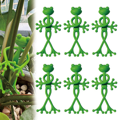 DYULJS frog-plant-stand-set keeps vines upright with playful charm.