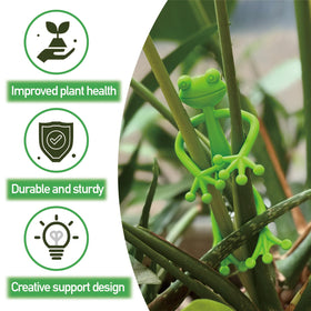 DYULJS frog-plant-support-clip provides stable grip for climbing vines.