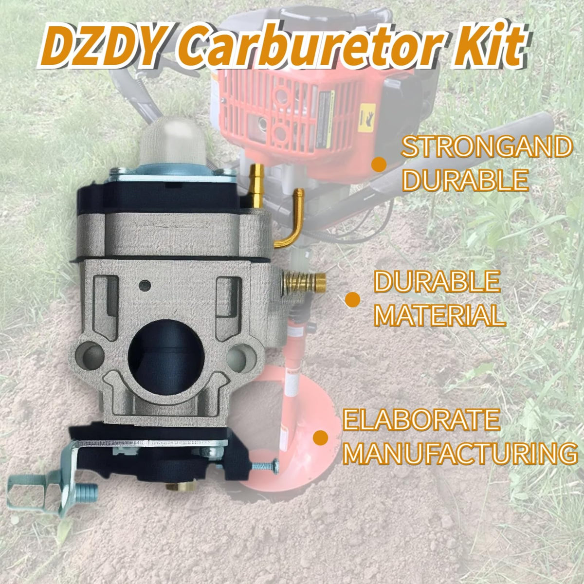DZDY carburetor easy-installation process helps you swap parts with minimal tools