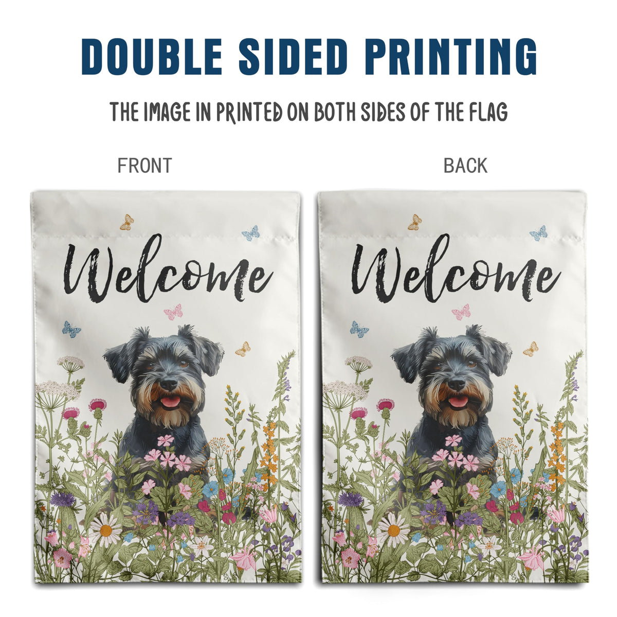 DZGlobal all-weather polyester flag withstands sun and rain during outdoor use.