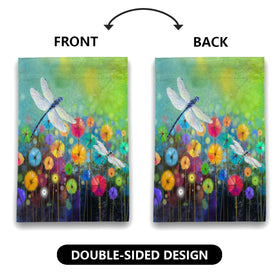 DZGlobal Welcome Summer flag on outdoor wall for seasonal cheer.