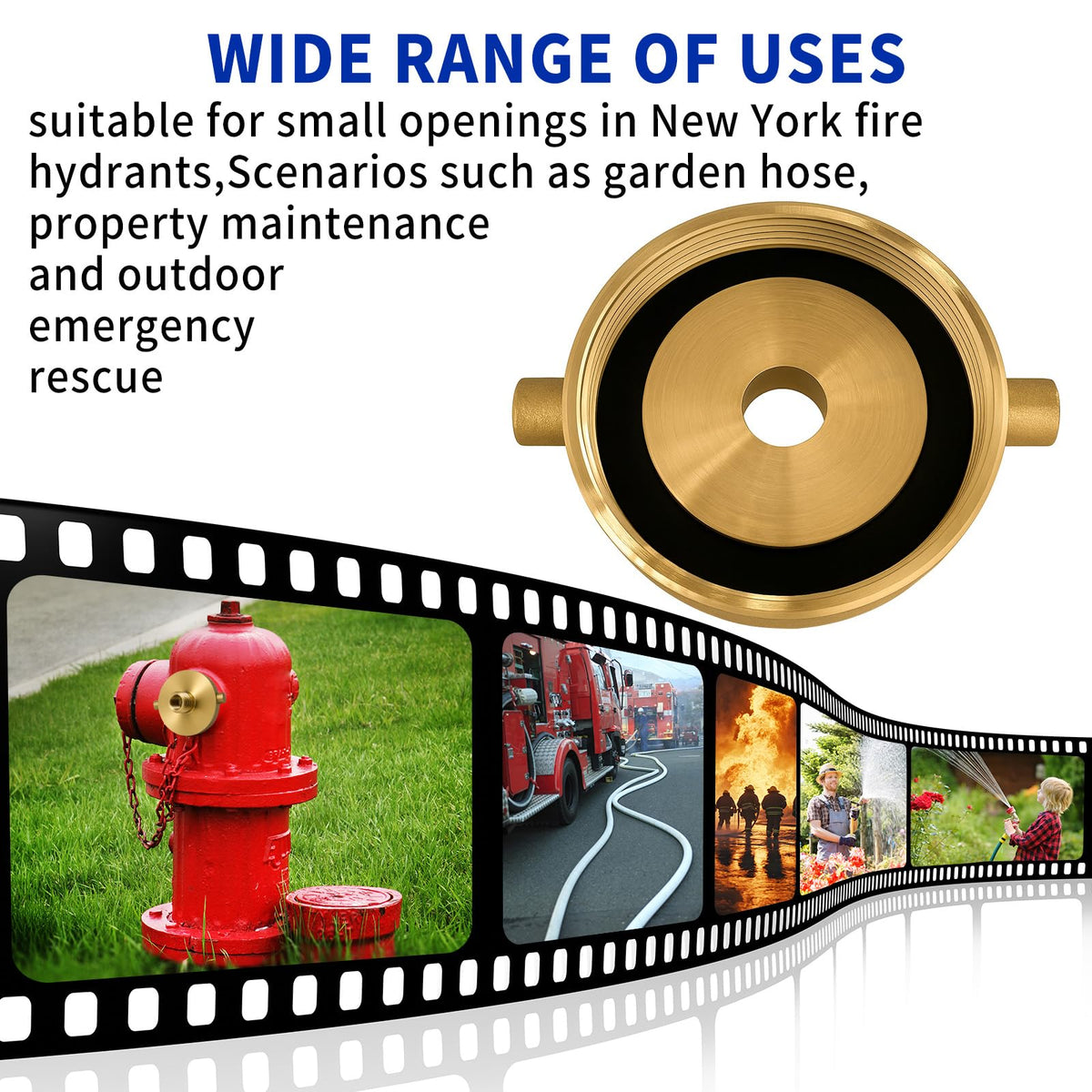 DZQPPC GHT male port detail demonstrates easy hose attachment.