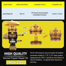 E-cowlboy 1-1/4 inch vacuum breaker assembly in action
