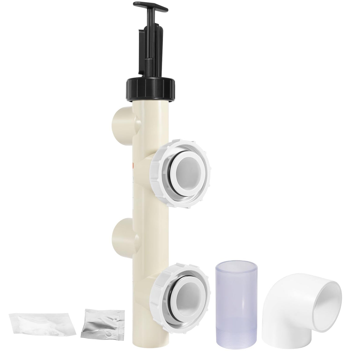 E-Cowlboy 2-inch slip-fit valve kit for quick DIY installation.