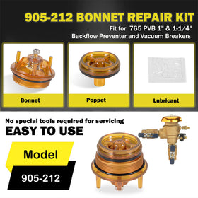 E-cowlboy 905-212 bonnet poppet close-up shows durable components
