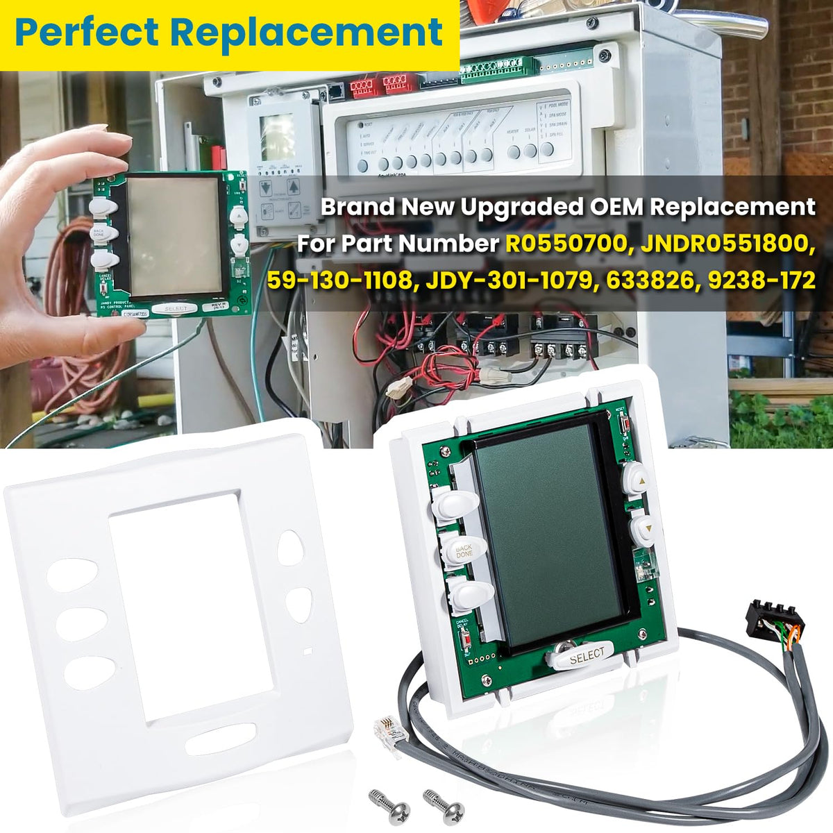 E-cowlboy R0551800 3.6 ft cable included ensures stable installation