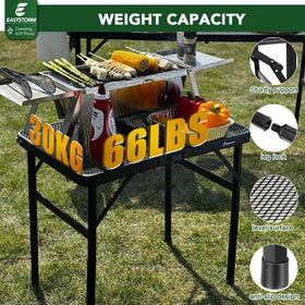 E EASTSTORM adjustable-height legs for grass or deck use
