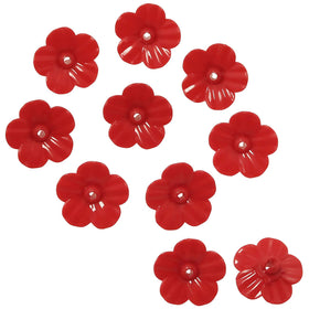 E-outstanding hummingbird feeder replacement flowers set, attracts birds and snaps into place.