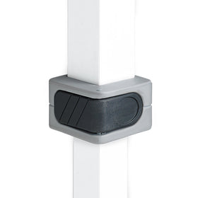 ES100S in market setting attracts customers with its bright white canopy