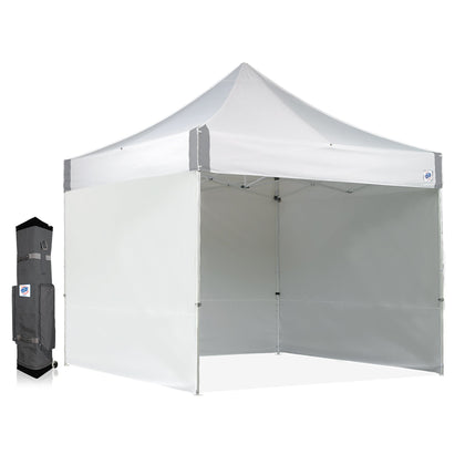 E-Z UP ES100S top view shows 100 sq ft of shade for events