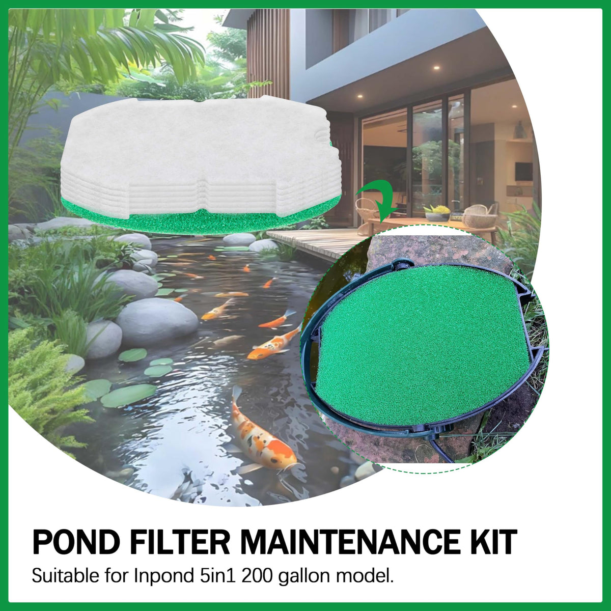 eaacaa pond maintenance kit use showing quick swaps and simple upkeep