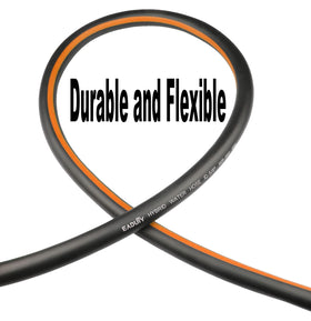 EADUTY hose features rotatable grip handle for effortless spigot attachment.