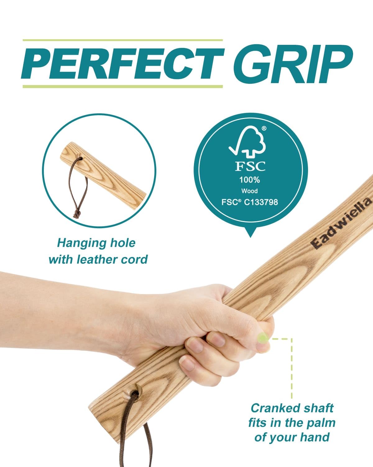 Eadwiella axe side cutting confronts roots and vines with ease
