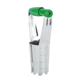 Eadwiella Bulb Planter Tool release button enables precise depth control for bulbs